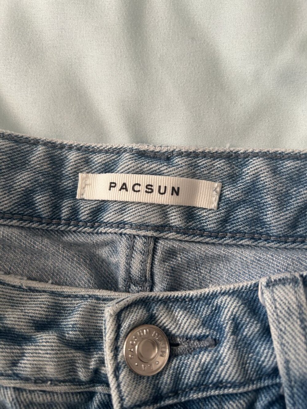 Pacsun Jeans Women's Size 25 Butterfly Patch High Rise 90's Boyfriend - Picture 5 of 6
